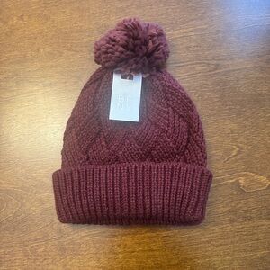 Big Lots Knit Hat with Pom-Pom